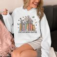 Wildflower Floral Book Just One More Chapter Unisex Hoodie Wildflower Floral Book Just One More Chapter Unisex Hoodie