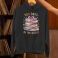 100 Days In The Books Cute Book 100 Days Of School Teachers Unisex Hoodie