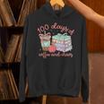 100 Days Of Coffee And Chaos Coquette Bow Book Apple Unisex Hoodie 100 Days Of Coffee And Chaos Coquette Bow Book Apple Unisex Hoodie