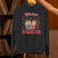 100 Days Smarter Shirt Cute Hedgehog Love Books School Tee Unisex Hoodie