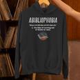 Abibliophobia Pupil Reading Bookworm Tees Reader Unisex Hoodie