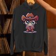 Adorable Book Lover Cowboy With Reading Glasses Cute Unisex Hoodie Adorable Book Lover Cowboy With Reading Glasses Cute Unisex Hoodie