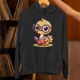 Adorable Book Lover Ostrich With Reading Glasses Cute Unisex Hoodie Adorable Book Lover Ostrich With Reading Glasses Cute Unisex Hoodie