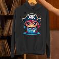 Adorable Book Lover Pirate With Reading Glasses Cute Unisex Hoodie Adorable Book Lover Pirate With Reading Glasses Cute Unisex Hoodie