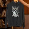 Anti-Social Book-Club Cat Graphic Unisex Hoodie