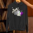 Asexual Book Lover LGBT Reading Pride Ace Flag Daisy Unisex Hoodie Asexual Book Lover LGBT Reading Pride Ace Flag Daisy Unisex Hoodie