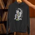 Astronaut Reading Book Space Galaxy Bookworm Men Women Kids Unisex Hoodie