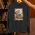 The Aunt Tarot Card Women Skeleton Aunty Book Lover Unisex Hoodie