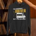 Awesome Bookmobile Driver What's Your Superpower Book Wagon Unisex Hoodie