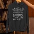 Aziraphale's Bookshop AZ Fell And Co Literary Antiquarian Unisex Hoodie
