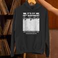 Birthday It's My 40th Birthday Guest Book Birthday Party Unisex Hoodie Birthday It's My 40th Birthday Guest Book Birthday Party Unisex Hoodie