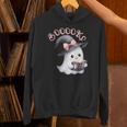Boo Ghost Books Coquette Bow Halloween Women School Teacher Unisex Hoodie Boo Ghost Books Coquette Bow Halloween Women School Teacher Unisex Hoodie