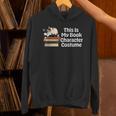 This Is My Book Character Costume Cat Men Women Kids Reading Unisex Hoodie