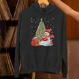 Book Christmas Tree Bookworm Gingerbread Man Snowman Reading Unisex Hoodie Book Christmas Tree Bookworm Gingerbread Man Snowman Reading Unisex Hoodie