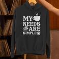 Book Coffee Dog Book My Needs Are Simple Men Women Kids Unisex Hoodie Book Coffee Dog Book My Needs Are Simple Men Women Kids Unisex Hoodie