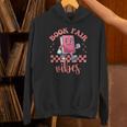 Book Fair Vibes School Librarian Retro 70s Reading Bookworm Unisex Hoodie Book Fair Vibes School Librarian Retro 70s Reading Bookworm Unisex Hoodie