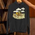 Book Frog Toad Vintage Book Frog Book Frog Reading Book Unisex Hoodie