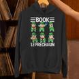 Book Leprechaun St Patrick's Day Library Librarian Reading Unisex Hoodie Book Leprechaun St Patrick's Day Library Librarian Reading Unisex Hoodie