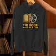 Book Love Scene The Book Was Better Bookworm Vibes Unisex Hoodie Book Love Scene The Book Was Better Bookworm Vibes Unisex Hoodie
