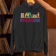 Book Lover Freedom Librarian Vintage Retro Reading Present Unisex Hoodie Book Lover Freedom Librarian Vintage Retro Reading Present Unisex Hoodie