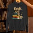 Book Lover Koala Reading Bookish Library Read Books Be Kind Unisex Hoodie