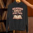 Book Lover Pregnancy Announcement Reveal Smut Unisex Hoodie
