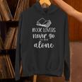 Book Lovers Never Go To Bed Alone Bibliophile Humor Unisex Hoodie Book Lovers Never Go To Bed Alone Bibliophile Humor Unisex Hoodie