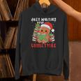 Book Reading Just Waiting For Christmas Gingerbread Unisex Hoodie