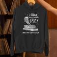 I Like My Book Spicy Read Reading Librarian Men Women Kids Unisex Hoodie