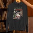 All Booked For Christmas Cute Bookish Cat Lover Unisex Hoodie All Booked For Christmas Cute Bookish Cat Lover Unisex Hoodie