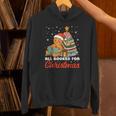 All Booked For Christmas Gingerbread Christmas Tree Book Kid Unisex Hoodie