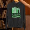 All Booked For St Patrick's Day Book Lover Lucky Shamrock Unisex Hoodie
