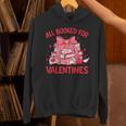All Booked For Valentine Bow Books Lover Teacher Girl Women Unisex Hoodie All Booked For Valentine Bow Books Lover Teacher Girl Women Unisex Hoodie