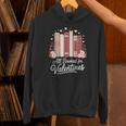 All Booked For Valentines Book Lovers Hearts Unisex Hoodie