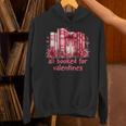 All Booked For Valentines Coquette Bow Book Lover Bookworm Unisex Hoodie
