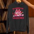 All Booked For Valentines Coquette Bow Book Valentine Day Unisex Hoodie
