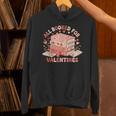 All Booked For Valentine’s Day Readers Teachers Bookworms Unisex Hoodie