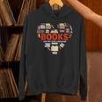 Books Heart Valentines Day Books Are My Love Language Unisex Hoodie Books Heart Valentines Day Books Are My Love Language Unisex Hoodie