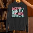 Books Are My Love Language Book Lover Reading Unisex Hoodie Books Are My Love Language Book Lover Reading Unisex Hoodie