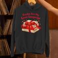 Books Are My Love Language Valentines Day For Books Lover Unisex Hoodie