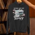 Books Are My Therapy Summer Reading Book Lovers Unisex Hoodie Books Are My Therapy Summer Reading Book Lovers Unisex Hoodie
