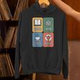 Books Yarn Coffee Repeat Crocheting Unisex Hoodie Books Yarn Coffee Repeat Crocheting Unisex Hoodie