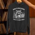 Born To Read Books Forced To Read Emails Bookish Racoon Unisex Hoodie Born To Read Books Forced To Read Emails Bookish Racoon Unisex Hoodie