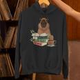 Capybara Glasses Reading Books Capybara Nerd Bookworm Unisex Hoodie Capybara Glasses Reading Books Capybara Nerd Bookworm Unisex Hoodie