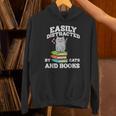 Cats And Books Read Reading Librarian Book Across America Unisex Hoodie