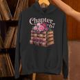 Chapter 67 Floral Book Stack Unisex Hoodie Chapter 67 Floral Book Stack Unisex Hoodie