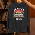 Chapter Four Book Reading 4th Birthday 4 Year Old Unisex Hoodie
