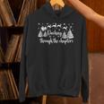 Christmas Book Lover Santa Dashing Through One More Chapter Unisex Hoodie Christmas Book Lover Santa Dashing Through One More Chapter Unisex Hoodie