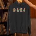 Christmas Library Gingerbread Man Books Lover Bookish Unisex Hoodie Christmas Library Gingerbread Man Books Lover Bookish Unisex Hoodie