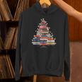 Christmas Tree Book Bookworm Unisex Hoodie Christmas Tree Book Bookworm Unisex Hoodie